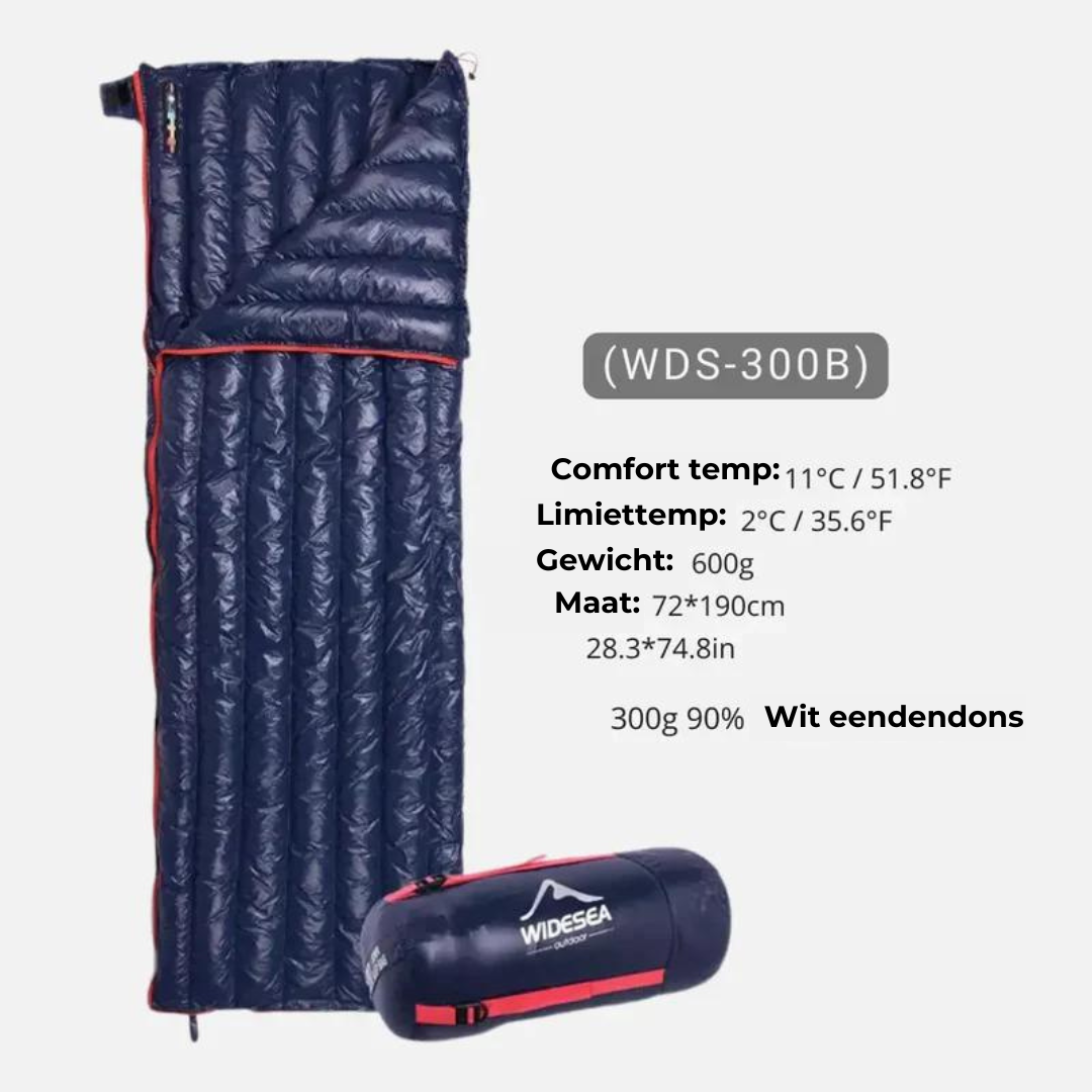 Ultralichte Envelop Slaapzak - Waterdicht & Warm - Ideaal voor Kamperen