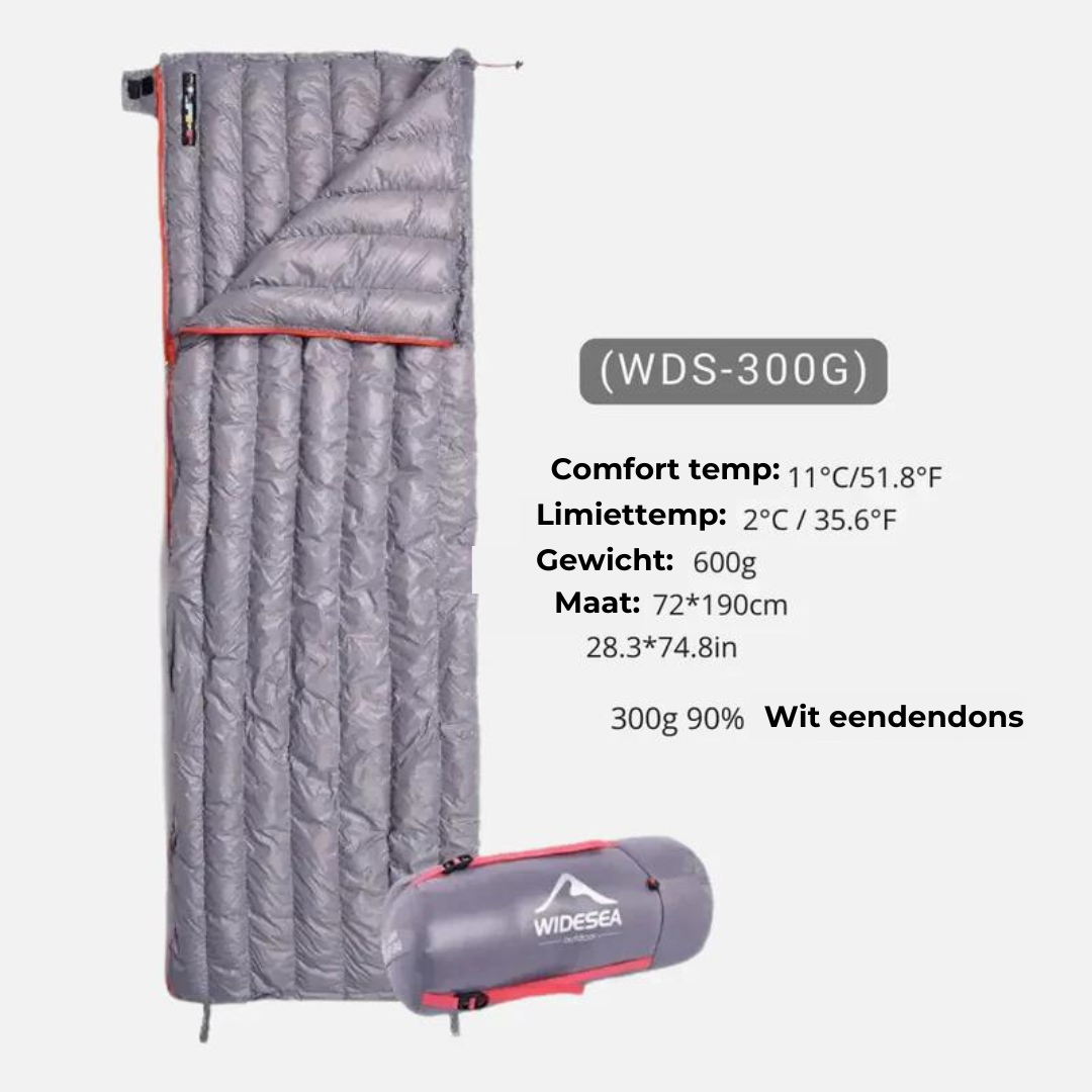 Ultralichte Envelop Slaapzak - Waterdicht & Warm - Ideaal voor Kamperen