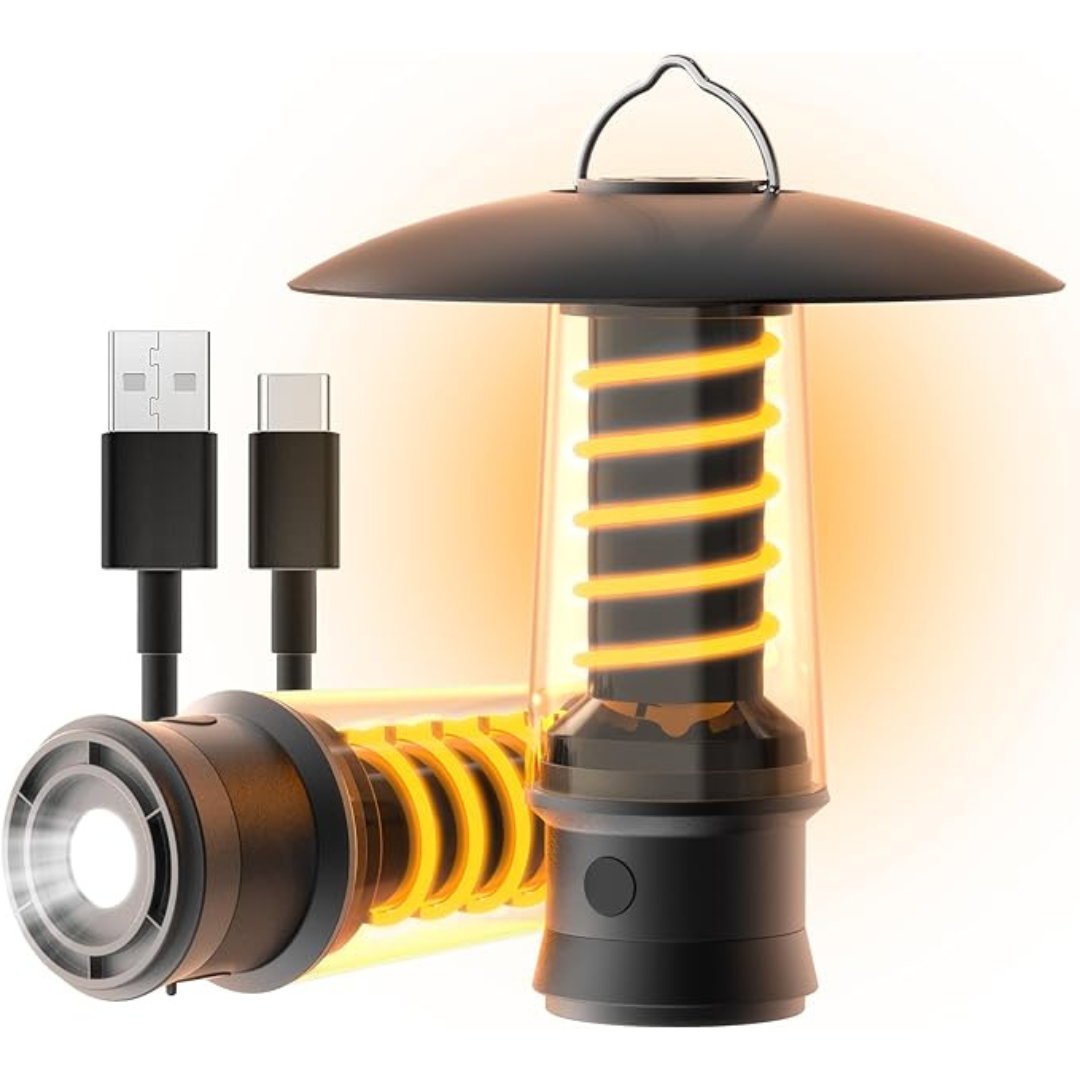 Multifunctionele Campinglamp – LED | Draagbare Oplaadbare Lantaarn