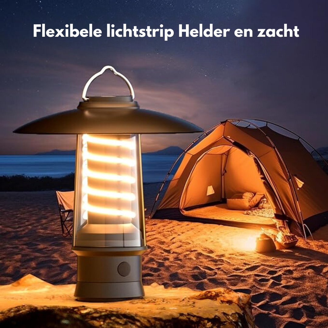Multifunctionele Campinglamp – LED | Draagbare Oplaadbare Lantaarn