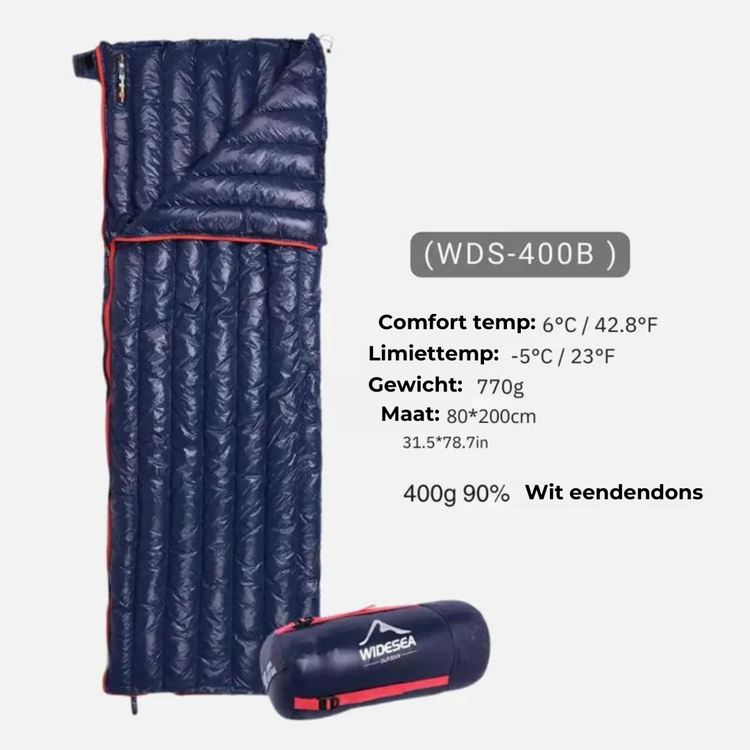 Ultralichte Envelop Slaapzak - Waterdicht & Warm - Ideaal voor Kamperen