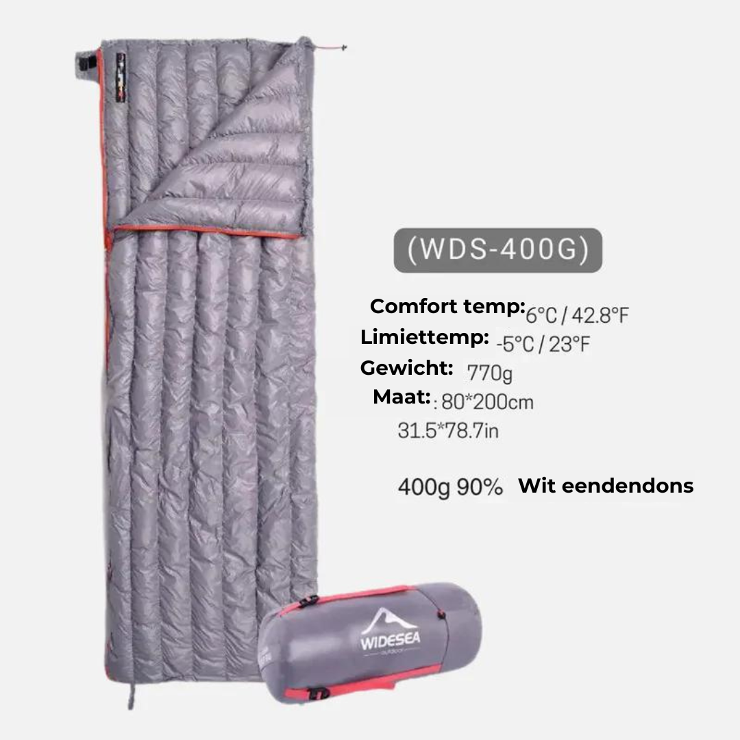 Ultralichte Envelop Slaapzak - Waterdicht & Warm - Ideaal voor Kamperen