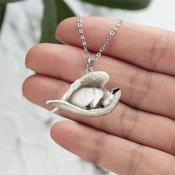 Echte Liefde | Slapende English bull Terriƫr Ketting