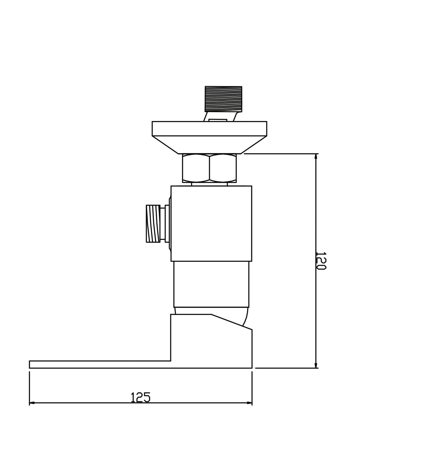 SaniSupreme Lyon opbouw doucheset mengkraan chroom rond 5 inch