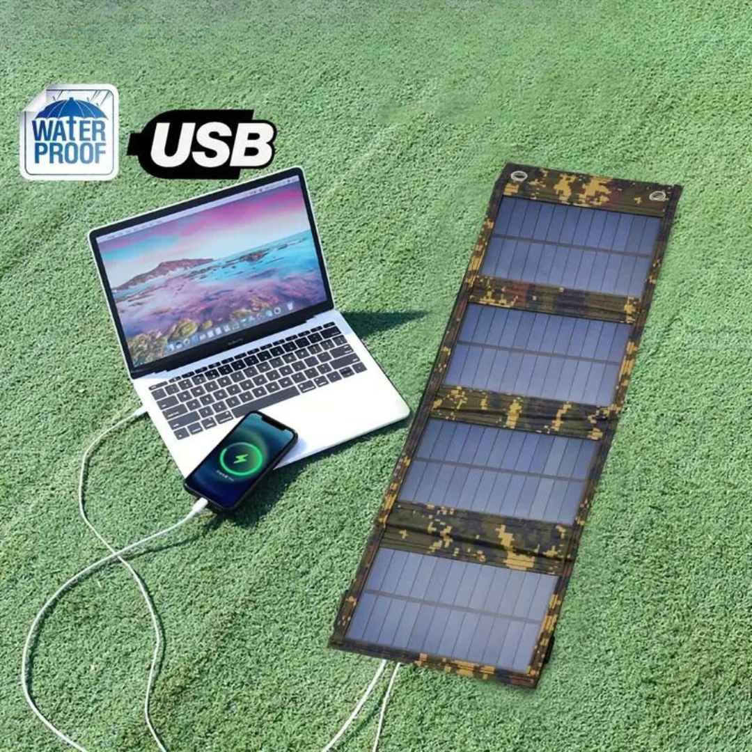 Opvouwbaar Zonnepaneel - 1 USB Poort