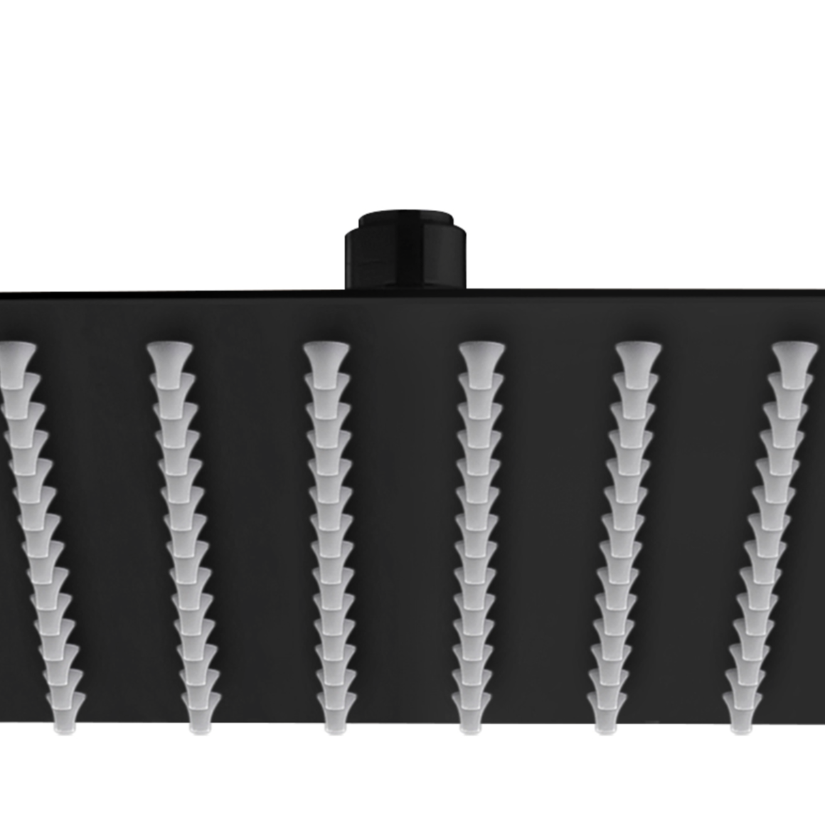 VoordeelPaleis® Doucheset Manhattan Premium Plafond 40x80 cm regendouche vierkant 2-weg zwart inbouw