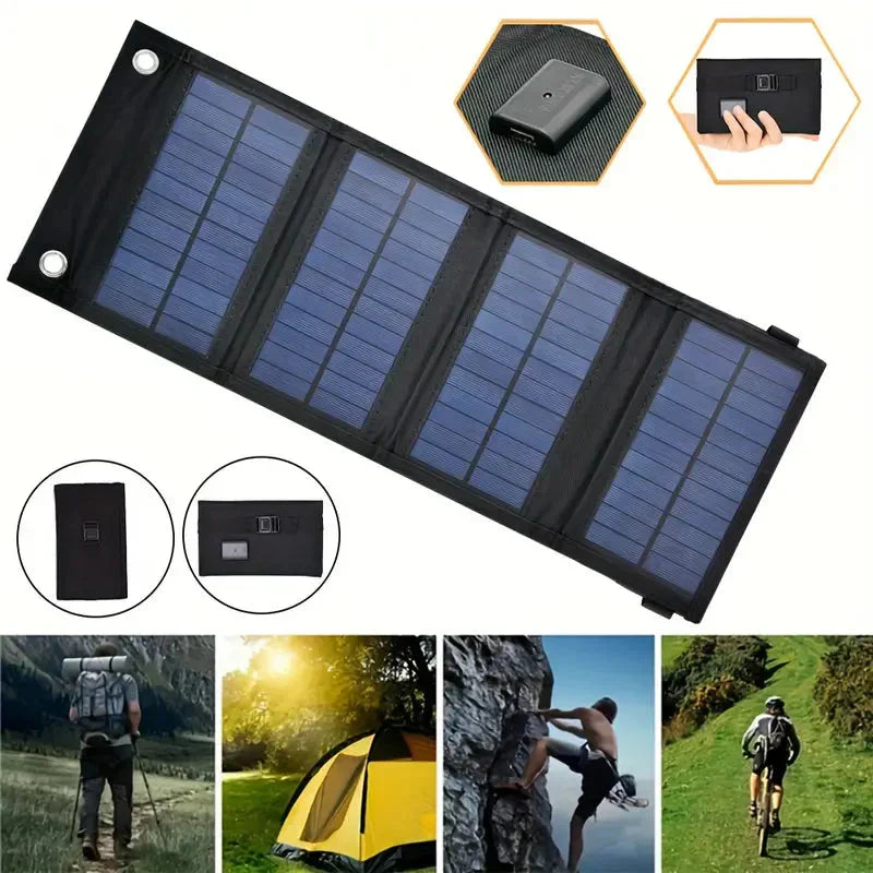 Opvouwbaar Zonnepaneel - 1 USB Poort