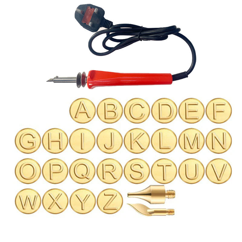 CraftBurn Brandgraveerset – 28/56 Stuks Koppen voor Soldeerbout