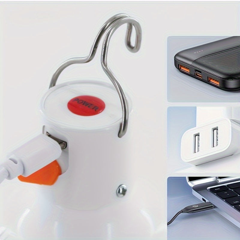 PowerGlow LED Lamp – Oplaadbare USB-lamp met Lithiumbatterij en ABS Behuizing