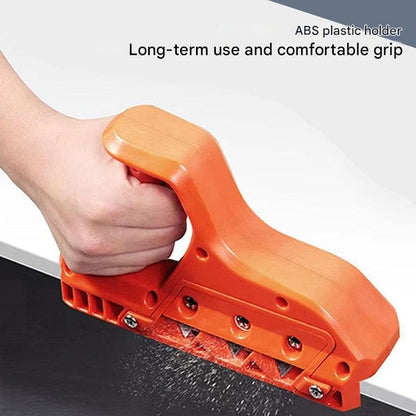 Precisio Afschuiner – Handmatige Kantenschaver voor Gips & Hout (45° & 60°)