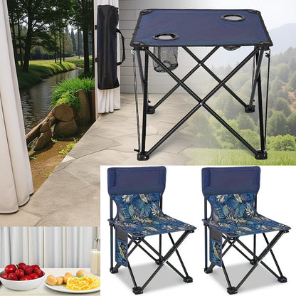 CampiZit opvouwbare tafel- en stoelen set – Waterdicht & ideaal voor buitengebruik