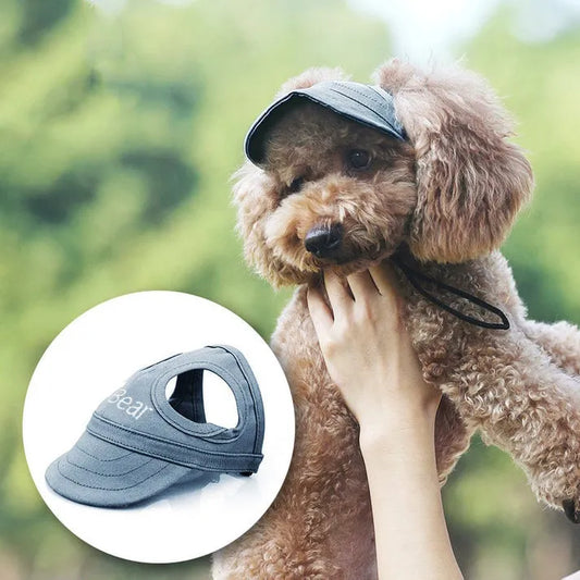 SunPaws Verstelbare Honden Zonnepet – Comfortabele UV-Bescherming voor Honden