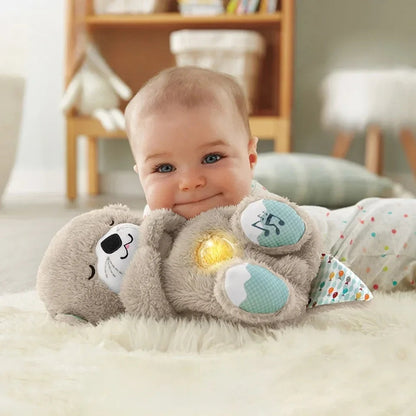 Knuffelbare Slaapvriend – Ademend Speelgoed met Kalmerende Melodieën – Ideaal voor Baby's en Peuters