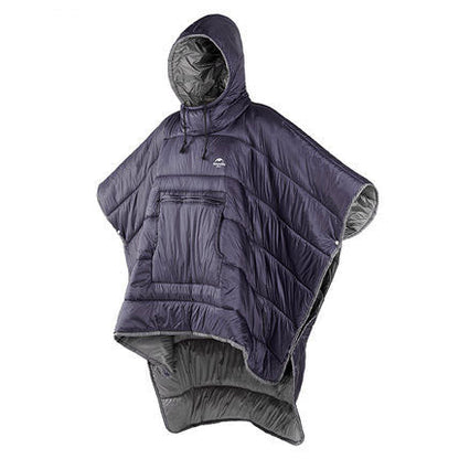TundraWear Outdoor Slaapzak – 4-in-1 Waterbestendig & Draagbaar Dekenmodel met Capuchon – Compact & Warm voor Camping en Trekking