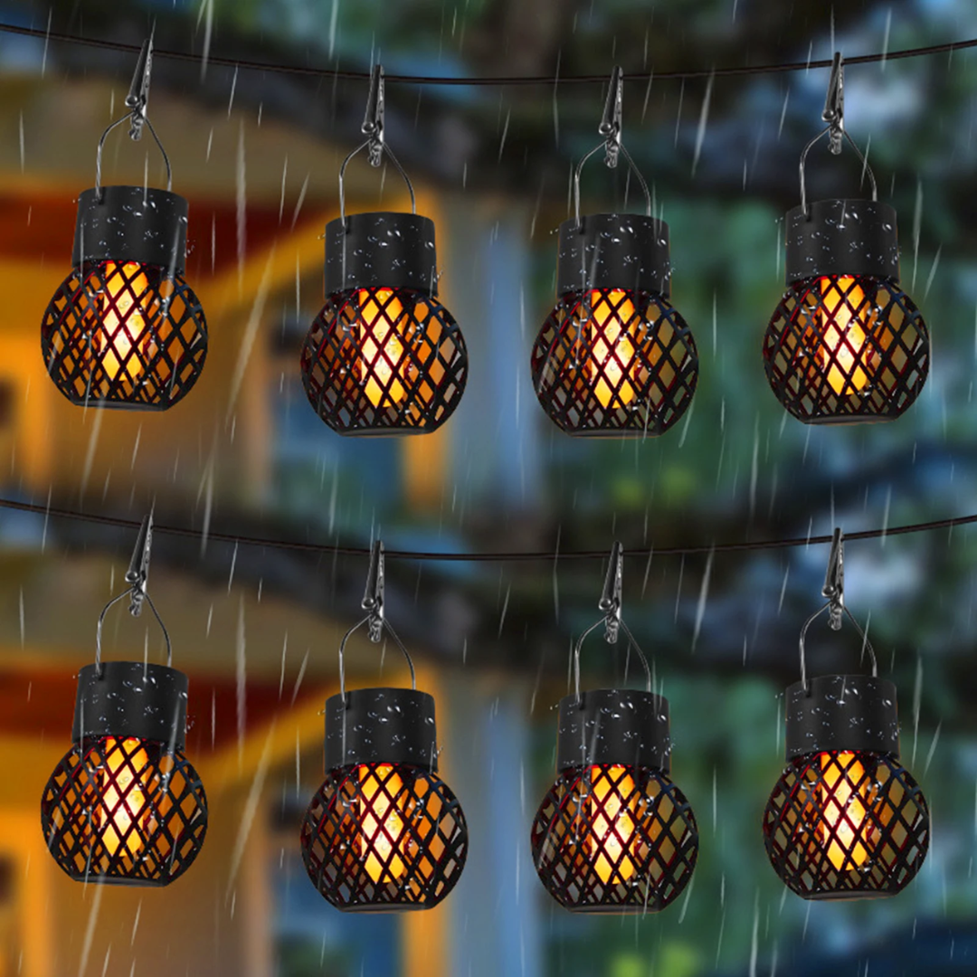 Hangende Lantaarn – 4 Pack | Draagbare en Energiezuinige Lampen