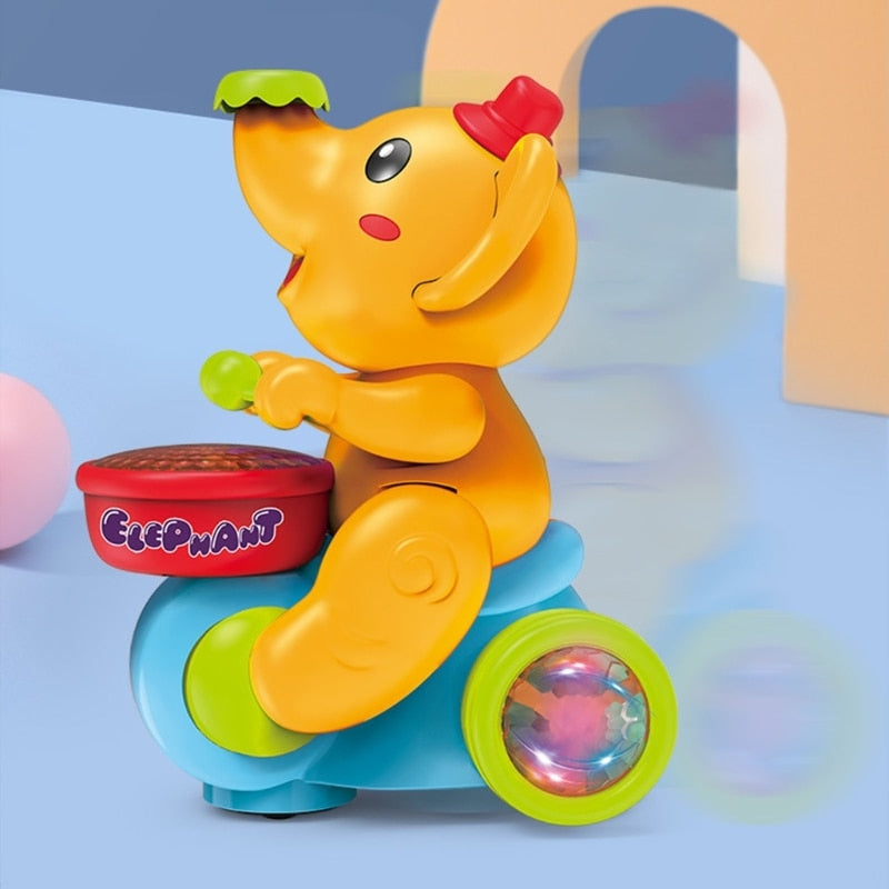 Trommel Olifant – Educatief Muzikaal Speelgoed – Stimuleert Creativiteit en Motoriek voor Kinderen vanaf 3 Jaar