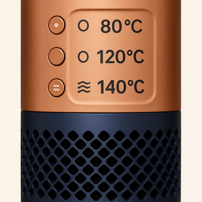 HairFlow Pro Föhn & Stijlborstel – 2-in-1 Droger met Intelligente Warmteregeling