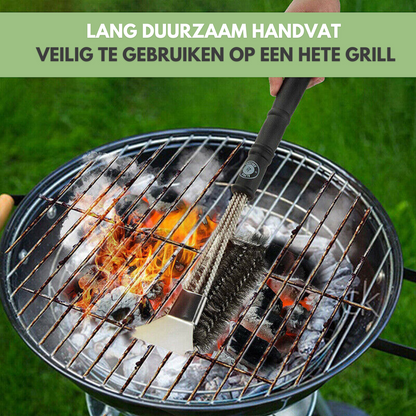 BBQ Scraper - Schoonmaakborstel | Effectieve Reiniging Zonder Krassen