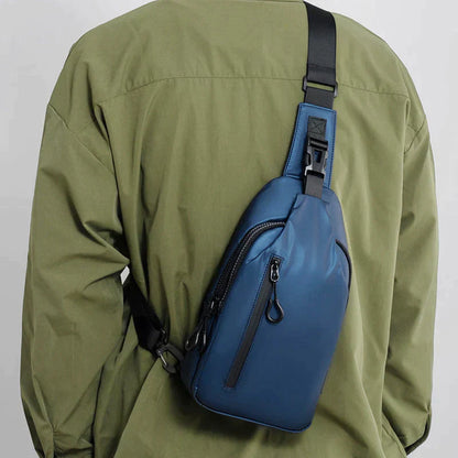 UrbanShield Waterdichte Crossbody Tas met Anti-Diefstal Design