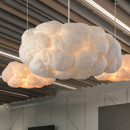 CloudyGlow Hanglamp – Zachte Verlichting in Wolkvorm voor Elk Interieur