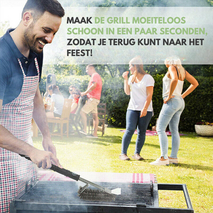 BBQ Scraper - Schoonmaakborstel | Effectieve Reiniging Zonder Krassen