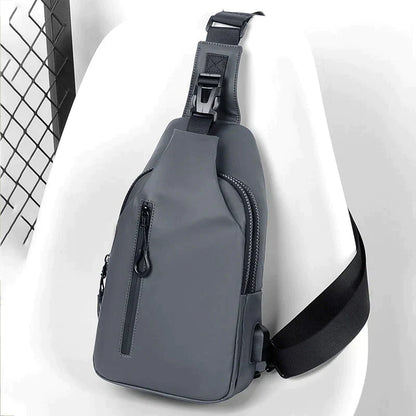 UrbanShield Waterdichte Crossbody Tas met Anti-Diefstal Design