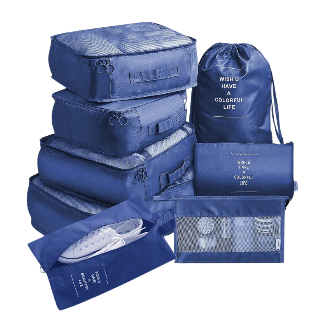 Bagage Indeling – 8 Delige Set | Handige Koffers Organizers