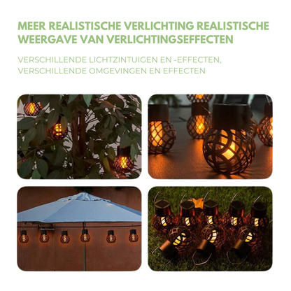 Hangende Lantaarn – 4 Pack | Draagbare en Energiezuinige Lampen