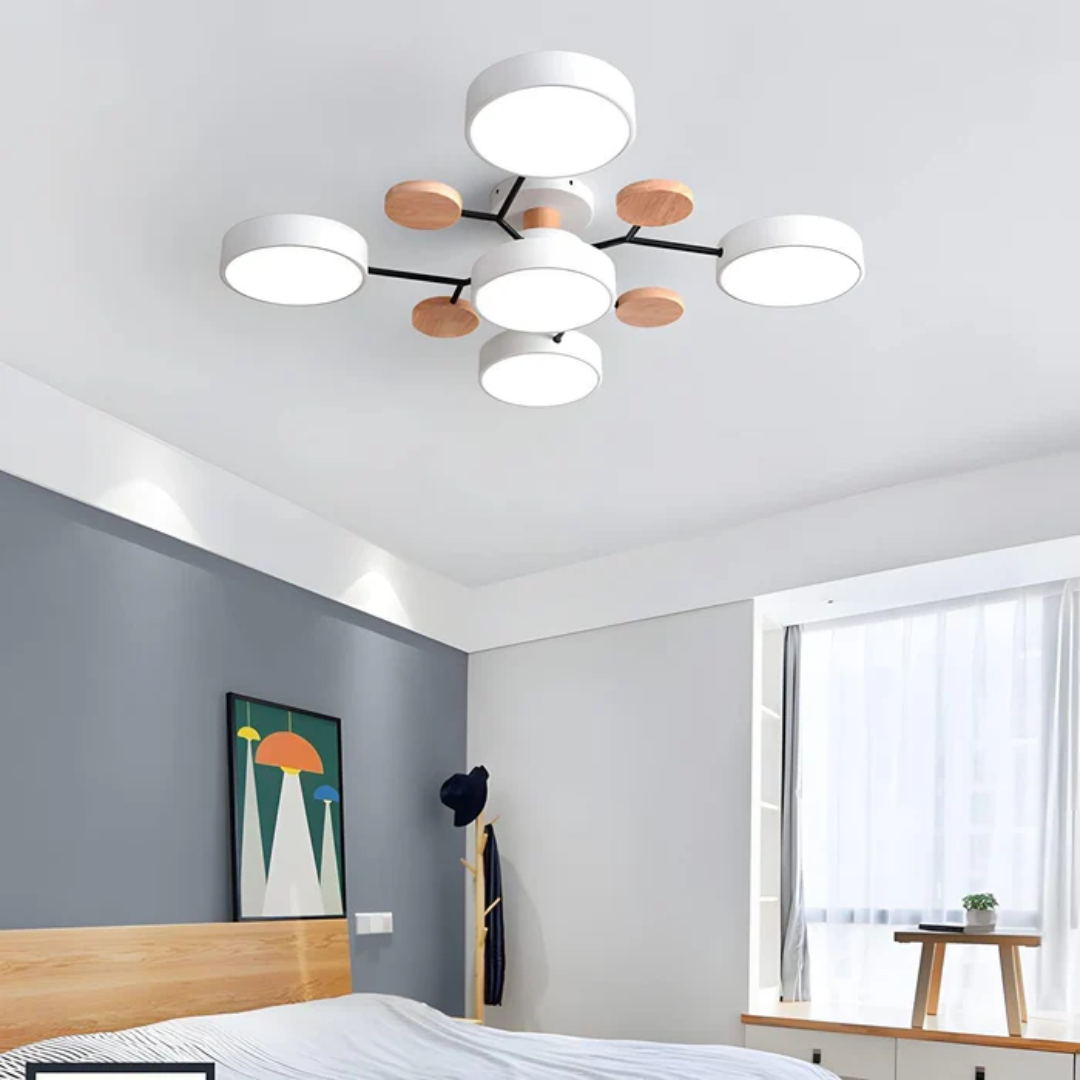 Moderne Plafondlamp – Stijlvolle Plafonnière met LED-verlichting voor Woonkamer en Slaapkamer