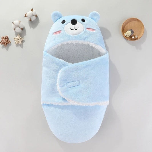 Babynestje – Ultra-zachte Fleece, Ideaal voor 0-9 Maanden – Comfortabele Cocoon voor Baby's