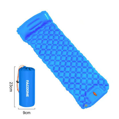 Outdoor Nylon Slaapmat - Kamperen met Ingebouwde Pomp - Comfortabel