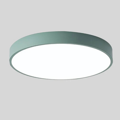 Scandinavische LED Plafondlamp met Hout – Stijlvolle Plafonnière voor Sfeervolle Verlichting