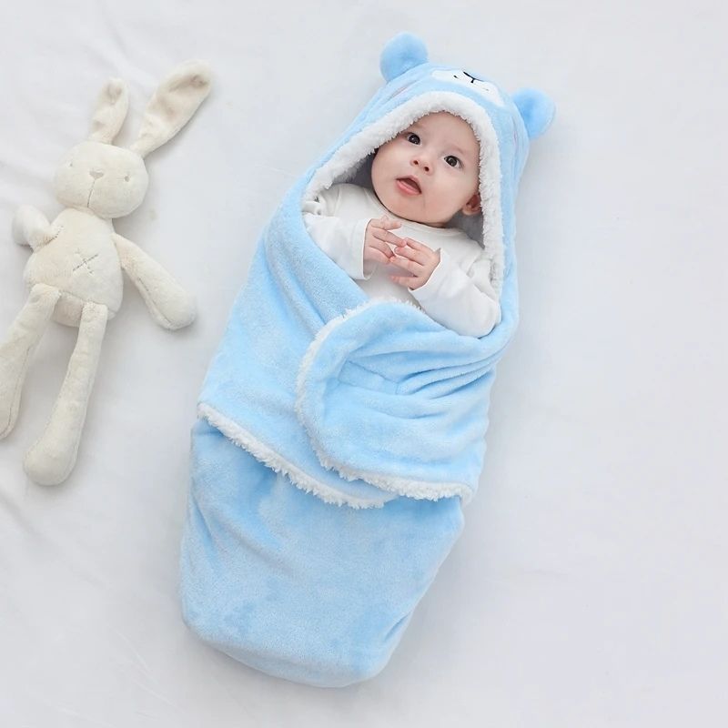 Babynestje – Ultra-zachte Fleece, Ideaal voor 0-9 Maanden – Comfortabele Cocoon voor Baby's