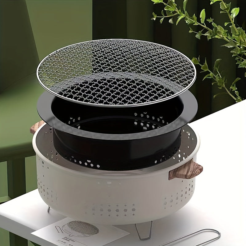 BinnenGrill Rookvrij – Elektrische Grillplaat met Vetafvoer en 2000W Vermogen