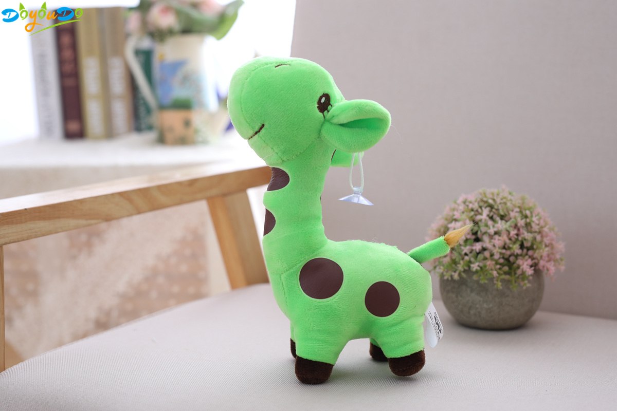 Zachte Baby Giraffe | Kleurrijke Kinderknuffel