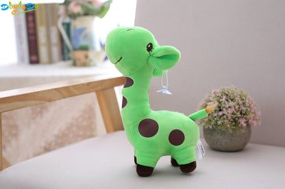 Zachte Baby Giraffe | Kleurrijke Kinderknuffel