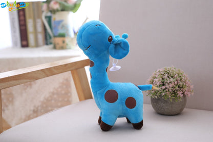 Zachte Baby Giraffe | Kleurrijke Kinderknuffel
