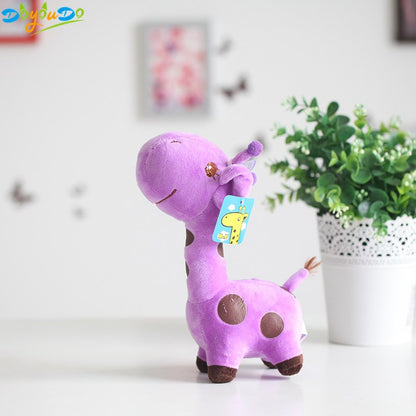 Zachte Baby Giraffe | Kleurrijke Kinderknuffel