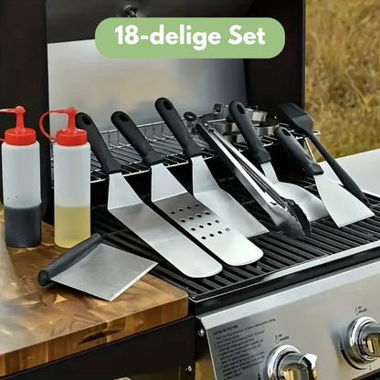 18 Delige BBQ Set - Grillen