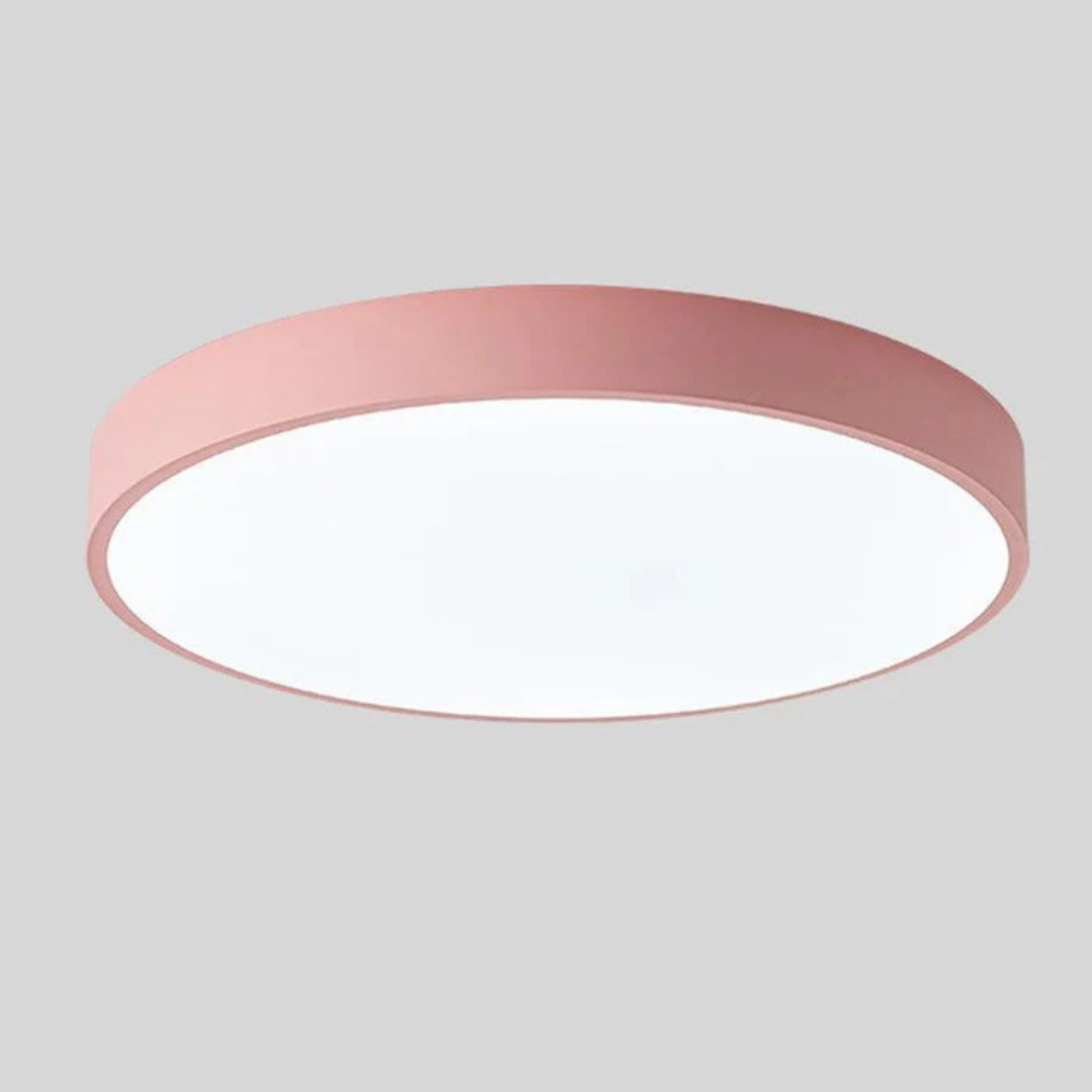 Scandinavische LED Plafondlamp met Hout – Stijlvolle Plafonnière voor Sfeervolle Verlichting