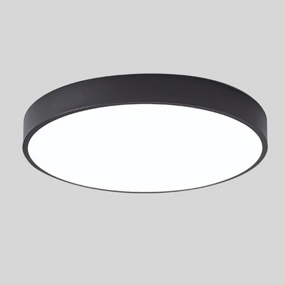 Scandinavische LED Plafondlamp met Hout – Stijlvolle Plafonnière voor Sfeervolle Verlichting