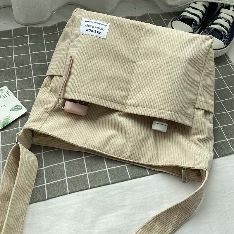 FayeLijn | Canvas Schoudertas met Stijlvol Design en Duurzame Afwerking