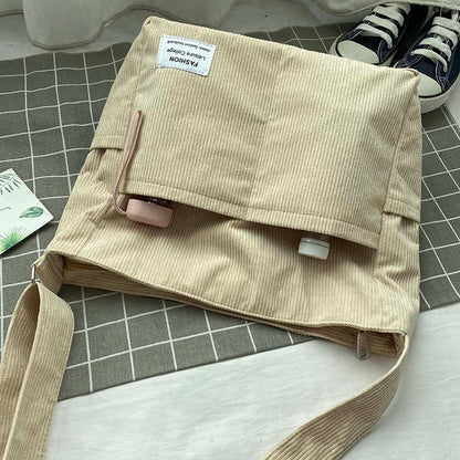 FayeLijn | Canvas Schoudertas met Stijlvol Design en Duurzame Afwerking