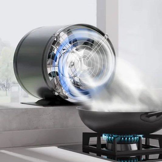 AirSilent Stille Afzuigventilator – Krachtige Luchtcirculatie voor Binnen