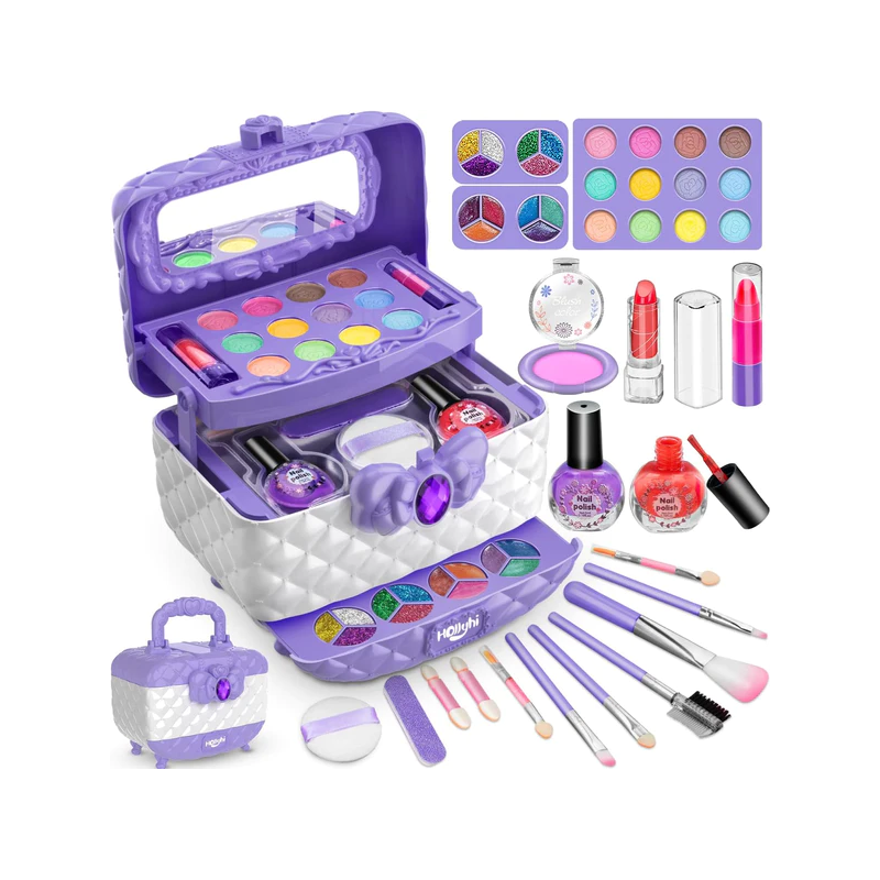 Make-up Set voor Kinderen – Veilige, Afwasbare Formule – Creatieve Speelset voor Kleine Fashionista's