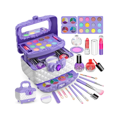 Make-up Set voor Kinderen – Veilige, Afwasbare Formule – Creatieve Speelset voor Kleine Fashionista's