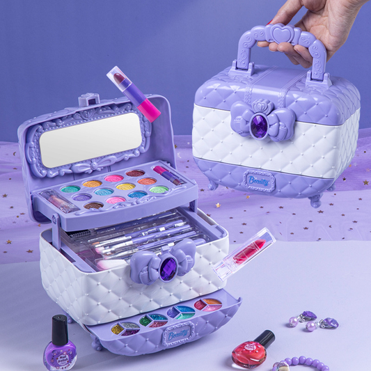 Make-up Set voor Kinderen – Veilige, Afwasbare Formule – Creatieve Speelset voor Kleine Fashionista's