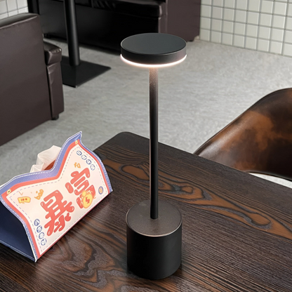 Draadloze Retro Tafellamp – Oplaadbare Sfeerlamp met Vintage Design