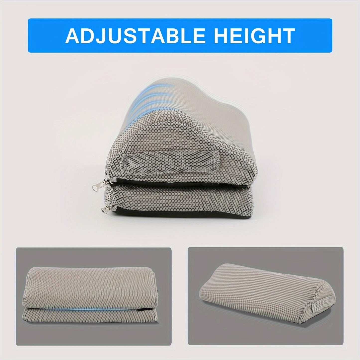 Ergonomische Voetsteun met Geheugenschuim – Verstelbaar & Antislip