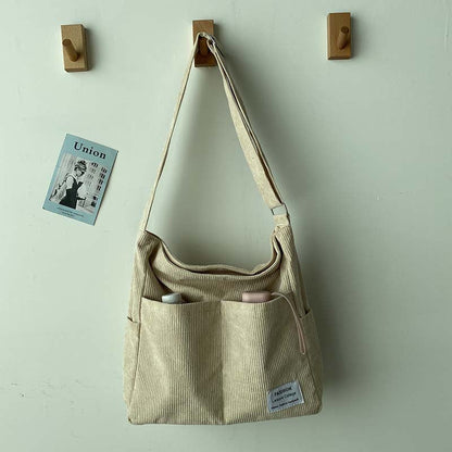 FayeLijn | Canvas Schoudertas met Stijlvol Design en Duurzame Afwerking